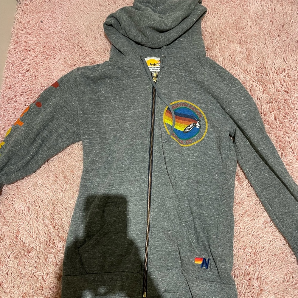 Aviator nation zip up Size M